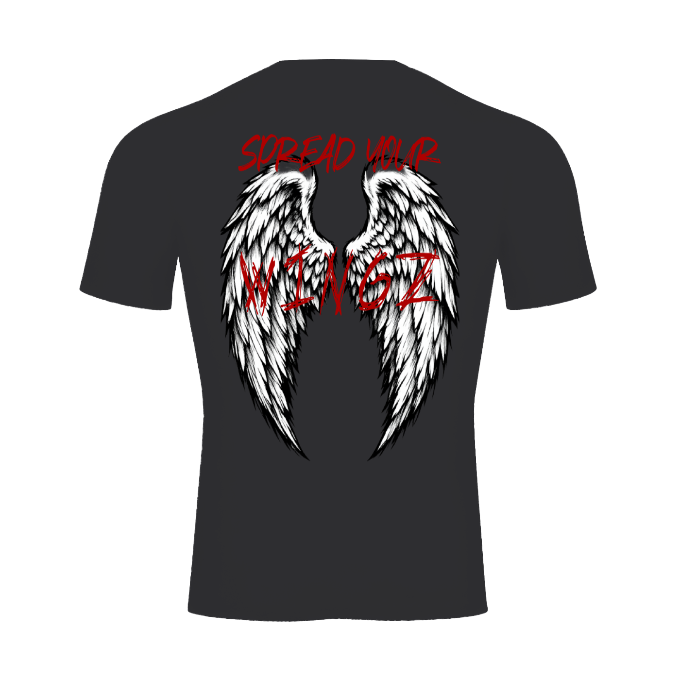 Wingz Performance Short Sleeve T-Shirt (Back Design)